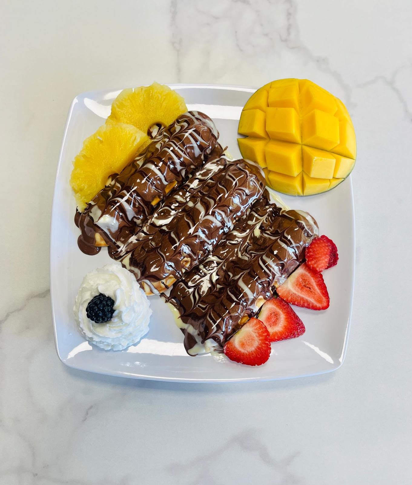 Hotdog Waffle