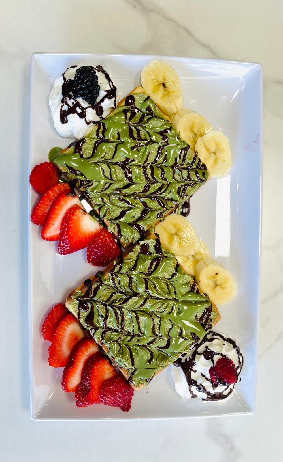 Dubai Chocolate Waffle