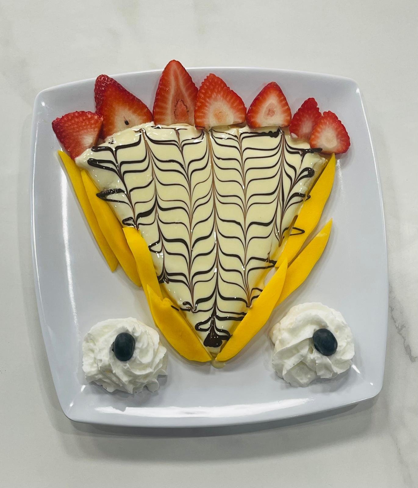 White Chocolate Crepe